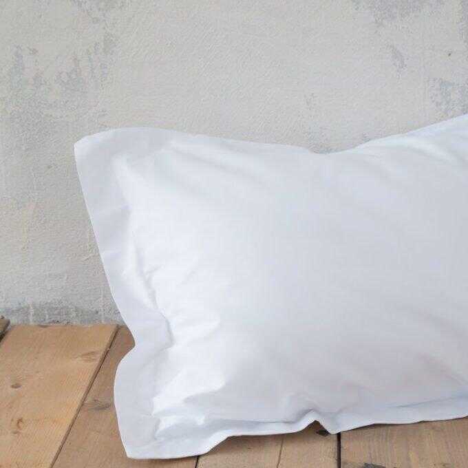 Μαξιλαροθήκες Oxford Superior Satin - White