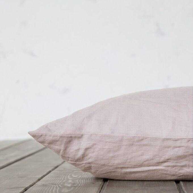 Σεντόνι Υπέρδιπλο Linen - Dusty Pink