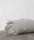 Κουβερλί Γίγας Linen - Light Gray