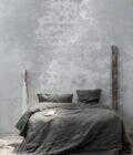 Κουβερλί Γίγας Linen - Dark Gray