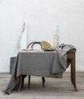 Τραπεζομάντηλο 150x220 Linho - Dark Gray