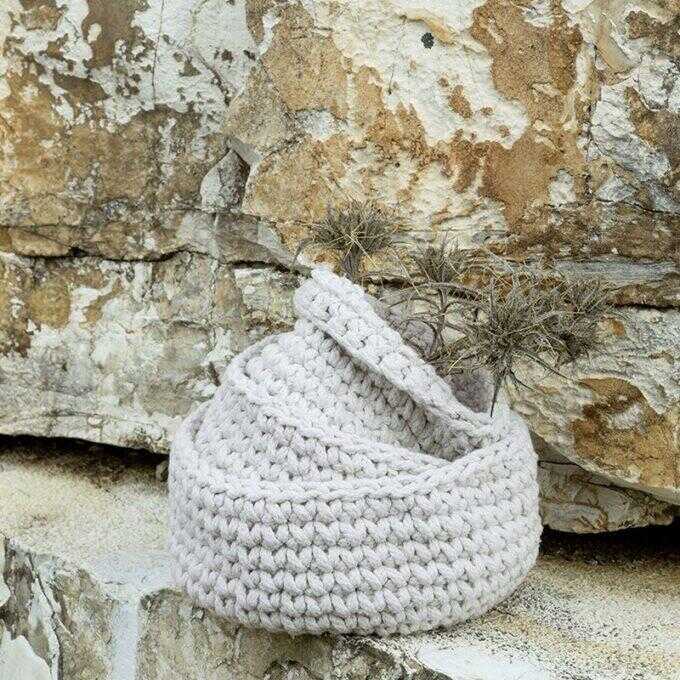 Καλάθι 19x16 - Panier Ivory