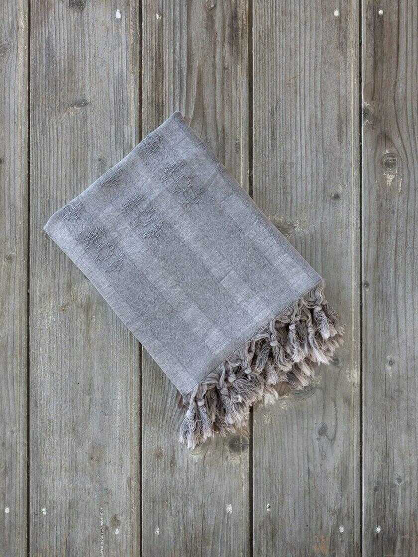 Πετσέτα/Παρεό 95x150 - Argos Light Gray