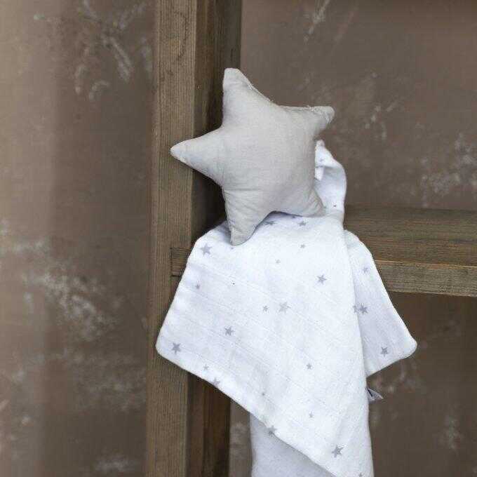 Πανάκι παρηγοριάς 30x30 - Belbi Gray