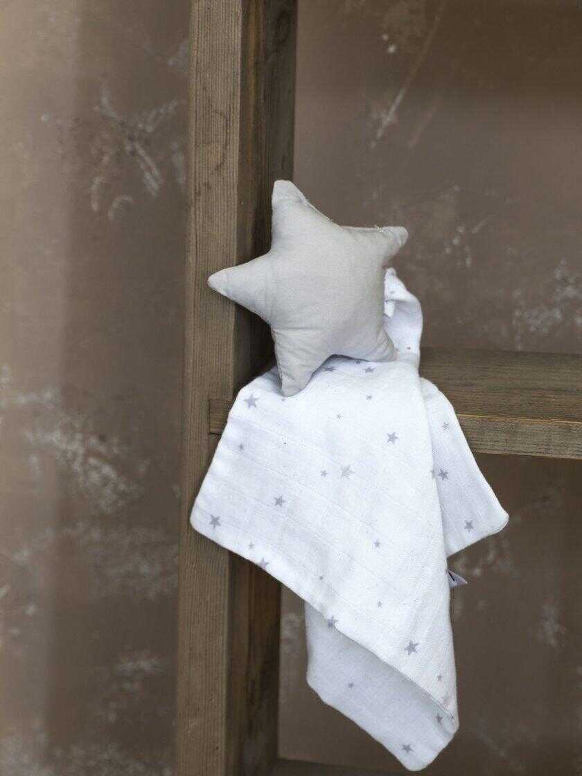 Πανάκι παρηγοριάς 30x30 - Belbi Gray