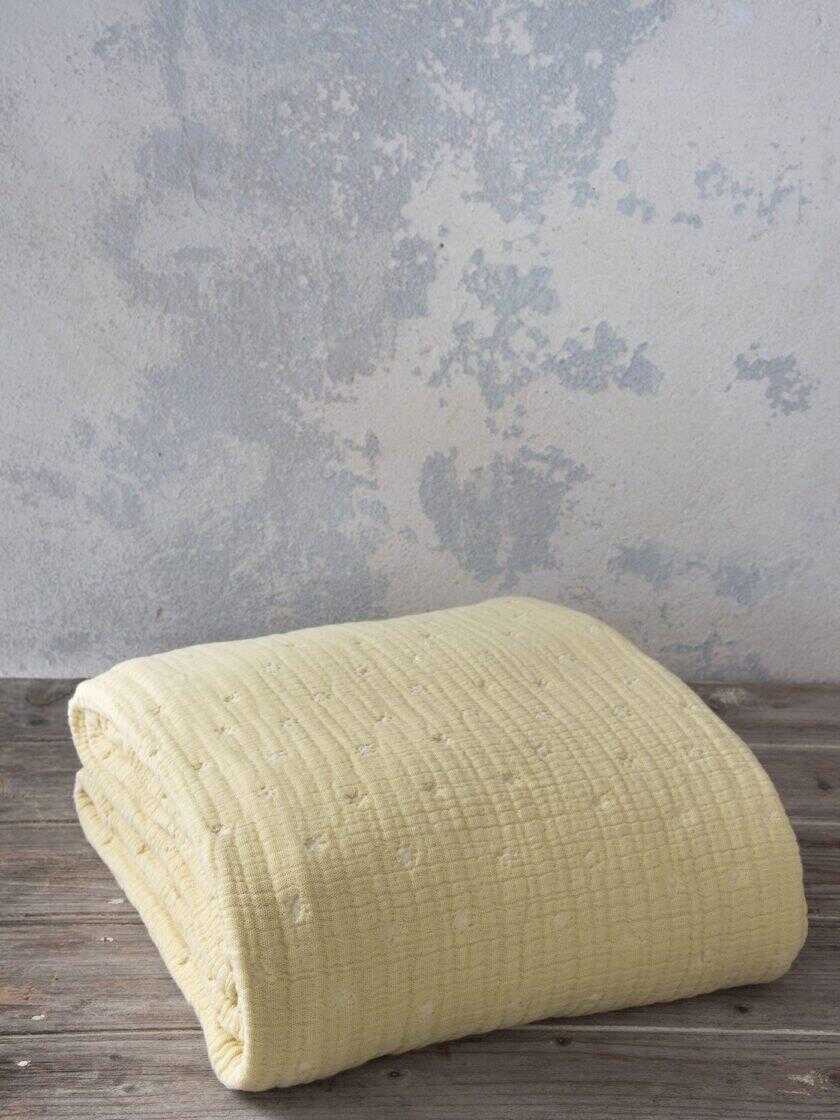 Κουβέρτα 230x250 - Balmy Mustard Beige