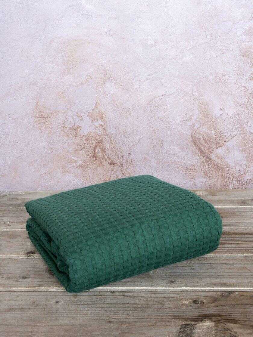 Κουβέρτα Υπέρδιπλη 220x240 Habit - Jungle Green
