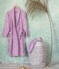 Μπουρνούζι Asana - Medium - Pink