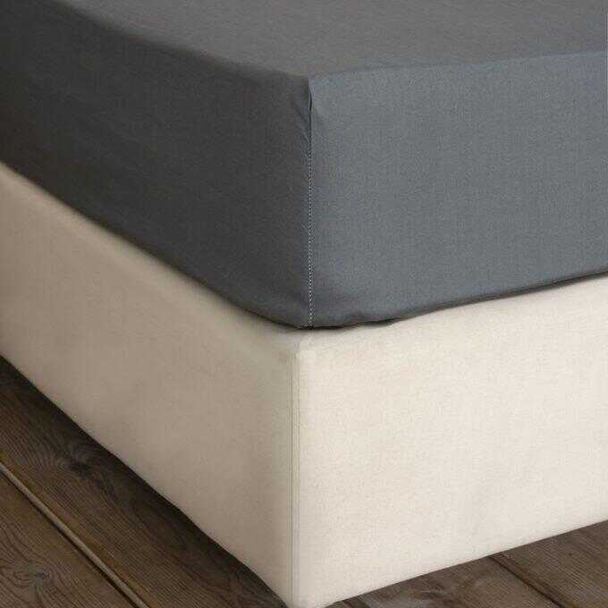 Σεντόνι Μονό με Λάστιχο Primal - Dark Gray