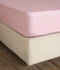 Σεντόνι Γίγας με Λάστιχο Superior Satin - Soft Pink