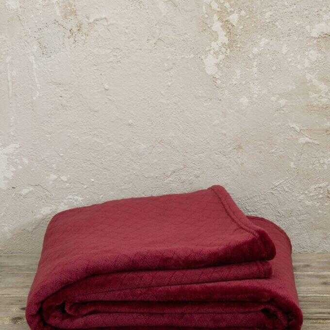 Ριχτάρι Jacquard 180x250 - Cosy Bordeaux