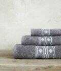 Σετ Πετσέτες (30x50 + 50x90 + 70x140) Vogue - Gray