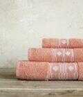 Σετ Πετσέτες (30x50 + 50x90 + 70x140) Vogue - Coral
