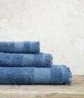 Σετ Πετσέτες (30x50 + 50x90 + 70x140) - Noble Denim Blue