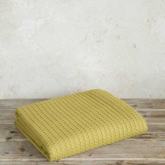 Κουβέρτα Γίγας 240x260 Habit - Gold Brown