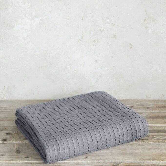 Κουβέρτα Υπέρδιπλη 220x240 Habit - Medium Gray