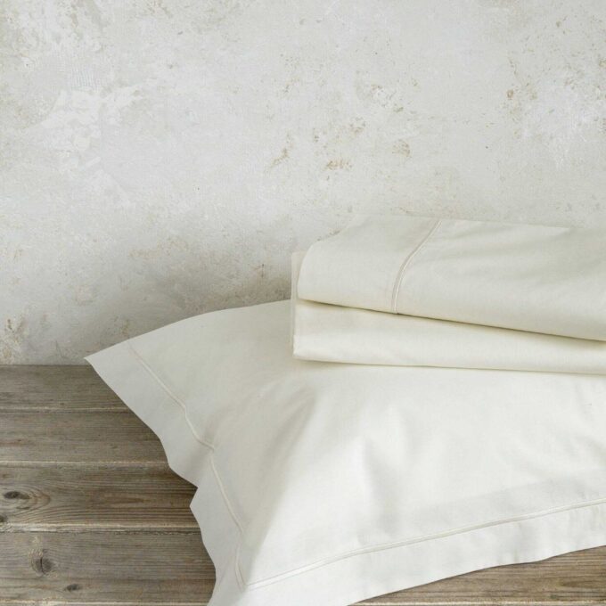 Σετ Σεντόνια Υπέρδιπλα με Λάστιχο Forever - Ivory