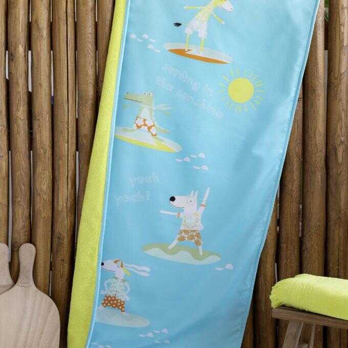 Πετσέτα Θαλάσσης δύο όψεων 70x140 - Surfing