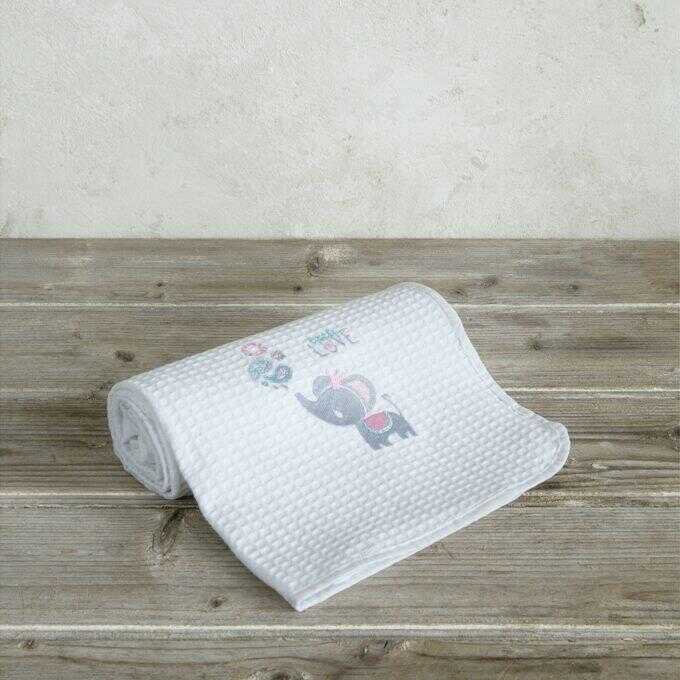 Κουβέρτα Πικέ 110x140 - Little Love