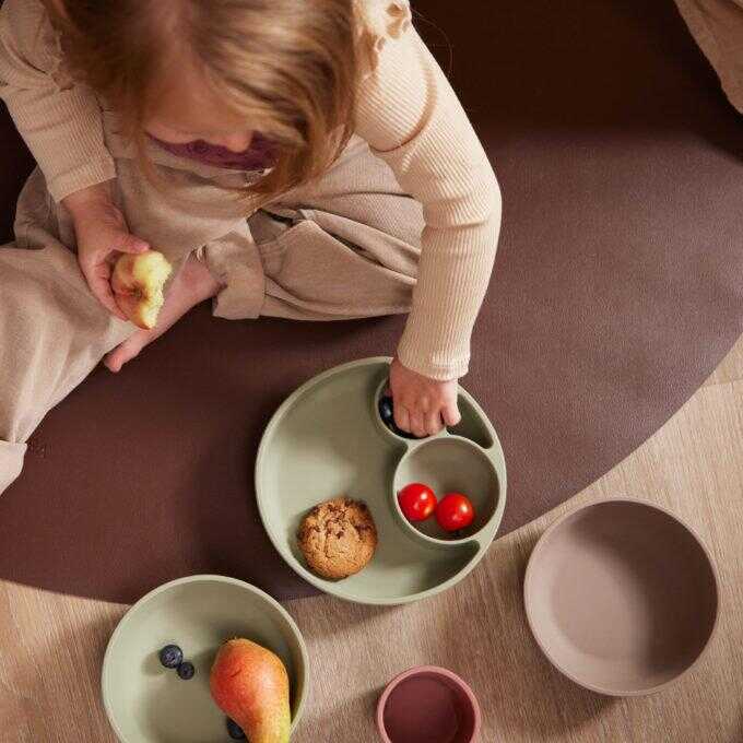 FILIBABBA - Πιάτο σιλικόνης διαμερισματοποιημένο