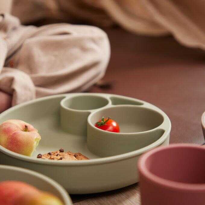 FILIBABBA - Πιάτο σιλικόνης διαμερισματοποιημένο