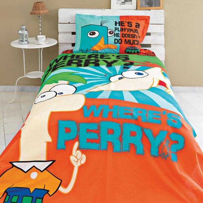 Σετ Πάπλωμα Μονό Disney 170x250 PHINEAS & FERB