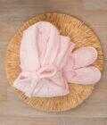 Σετ Μπουρνούζι με Παντόφλες Bath Collection PEARL PINK XX-Large