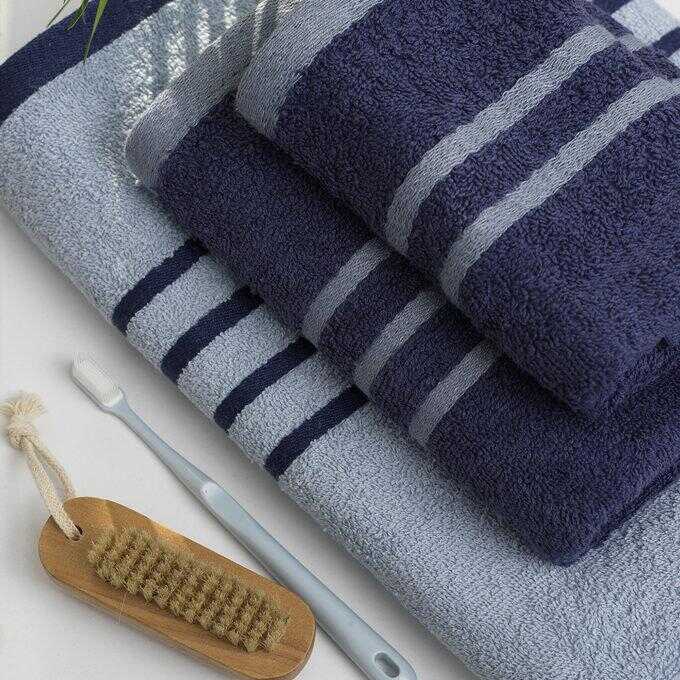 Σετ Πετσέτες Towels Collection CONTRAST BLUE