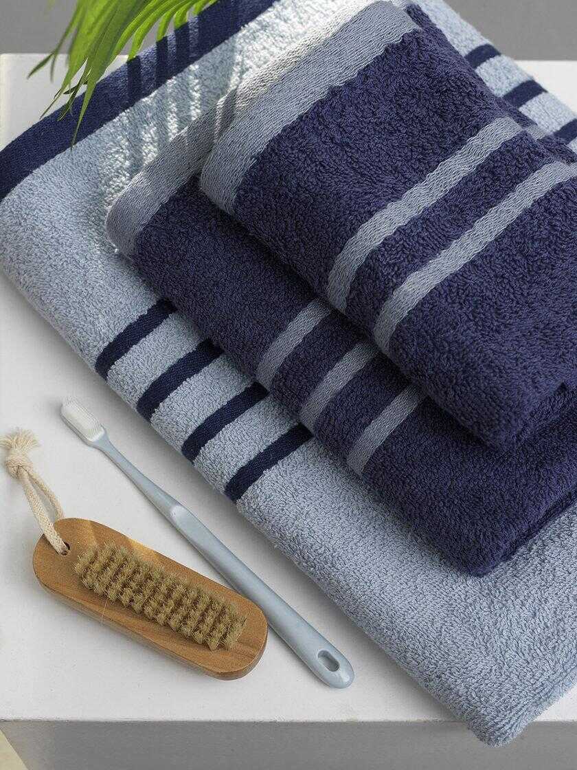 Σετ Πετσέτες Towels Collection CONTRAST BLUE