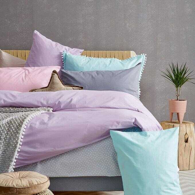 Ζεύγος Μαξιλαροθήκες Mix & Match 50x75 ETOILE BEIGE