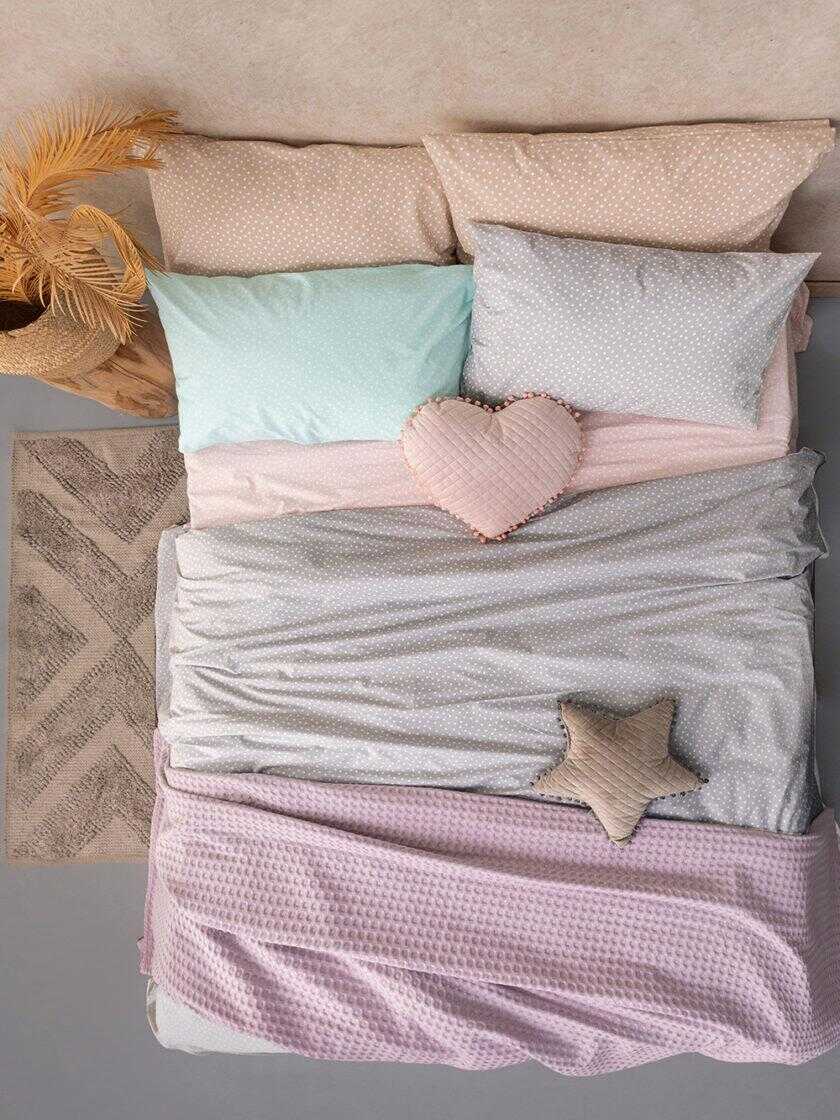 Ζεύγος Μαξιλαροθήκες Mix & Match 50x75 CONFETTI PINK