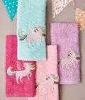 Σετ 4 Πετσετάκια Μπανιου Kids Bath 40x60 UNICORN MAGIC