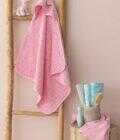Σετ Μπουρνουζοπετσετες Με Κουκουλα Baby Bath 70x75 ROBIN MINT