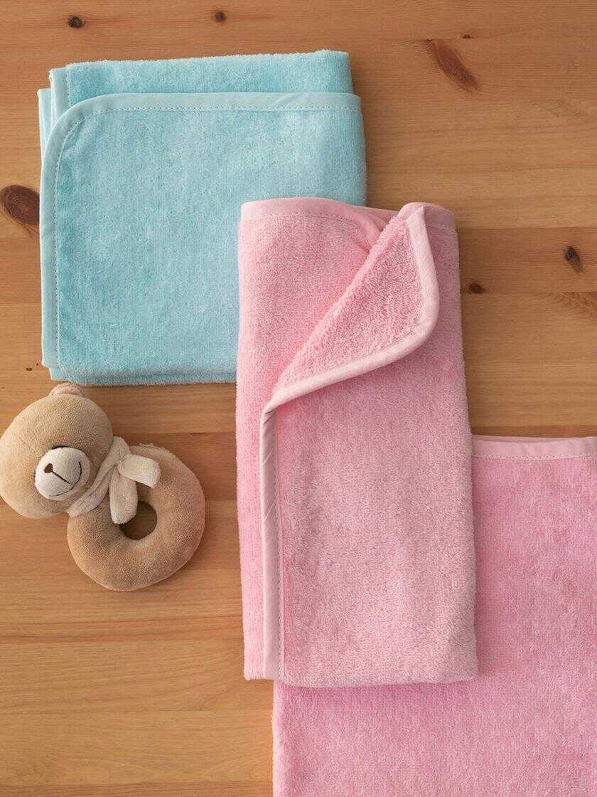 Σετ 2 Πετσετες Βρεφικες Baby Bath 40x60 ROBIN CIEL