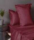 Σετ Υπέρδιπλα Σεντόνια 245x270 LUXE SATEEN WINE