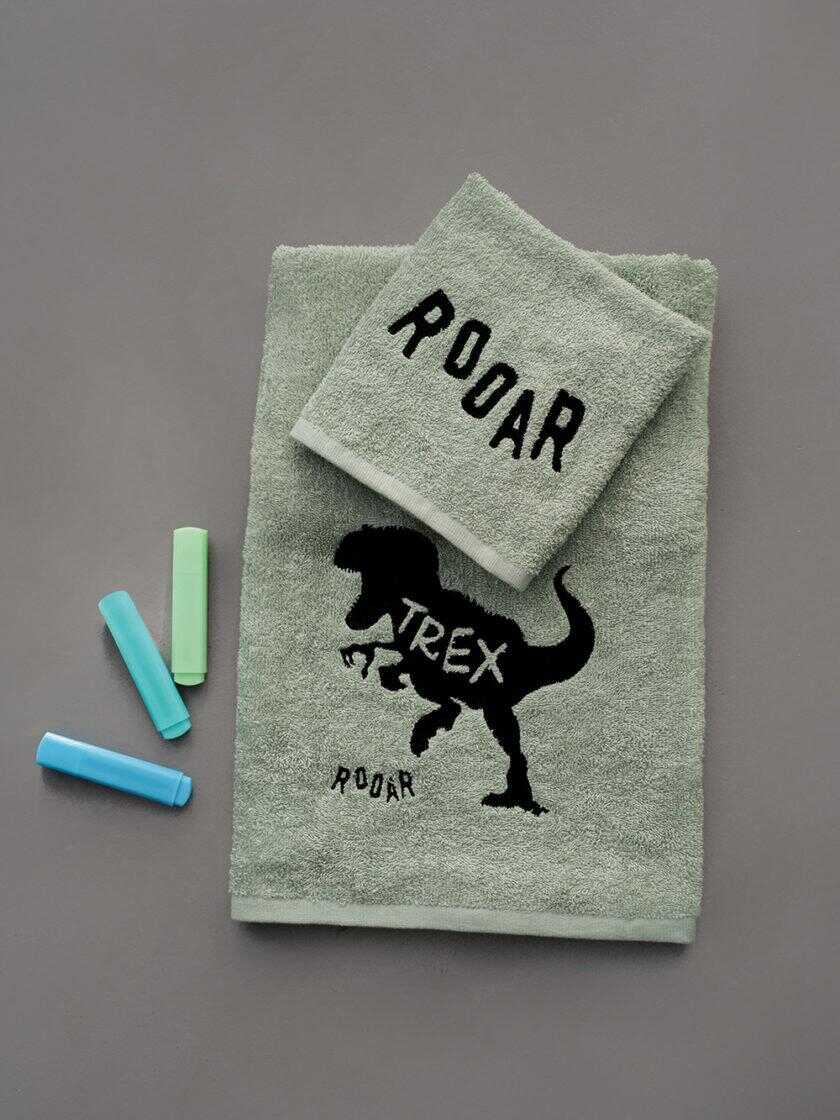 Σετ Παιδικές Πετσέτες Kids Bath T-REX