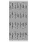 Παρεοπετσέτα Με Νεσεσέρ Beach Collection 85x160 KORA GREY
