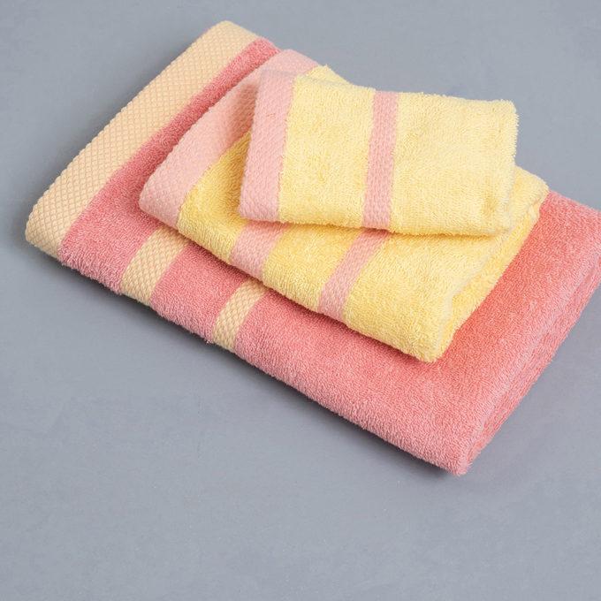 Σετ Πετσετες Towels Collection DIMONT PEACH