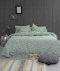 Σετ Υπέρδιπλα Σεντόνια Fleck 240x260 FLECK PISTACHIO