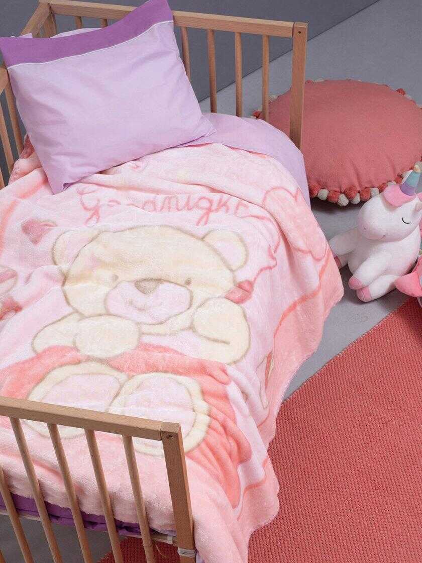 Κουβερτα Βελουτε Κουνιας Baby Velour 110x140 BV720
