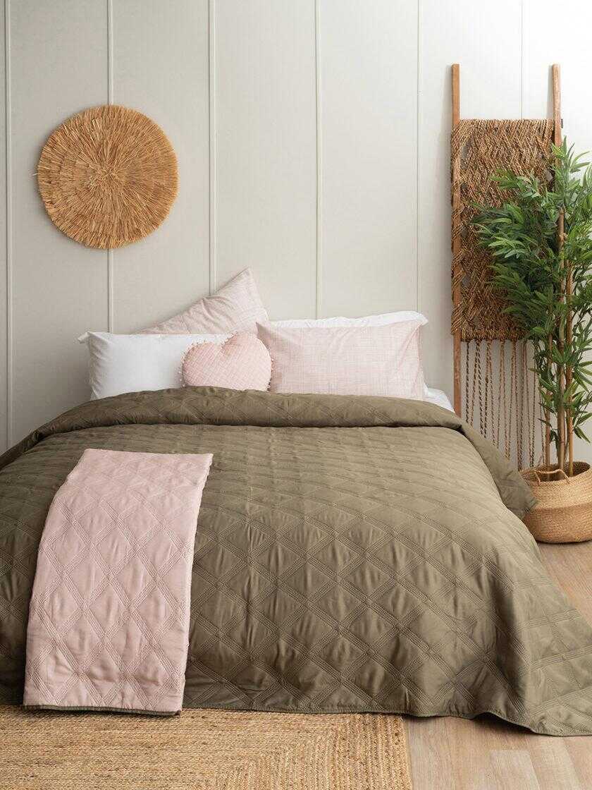 Κουβερλι Μονό 160x240 ROMP KHAKI/ROSE