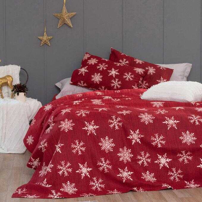 Σετ Μονά Σεντόνια Flannel Beauty 170x265 FB0214 Χωρίς Λάστιχο