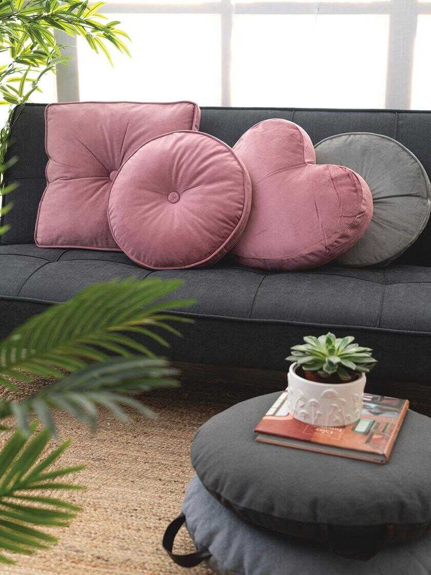 Διακοσμητικο Μαξιλαρι Velvet Feel 45x45 VF807 PINK