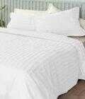 Σεντονι Υπέρδιπλο 240x270 SATIN STRIPES HS WHITE