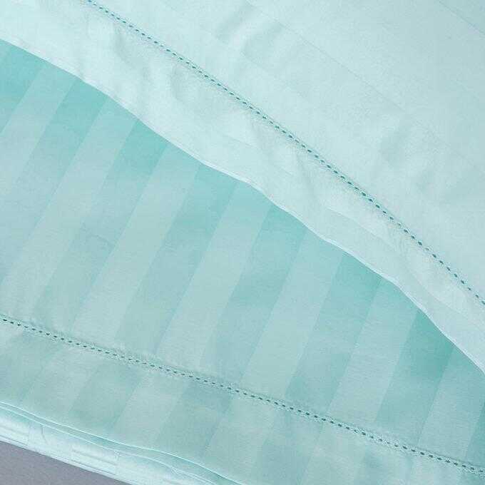 Ζευγος Μαξιλαροθηκες Oxford 50x75 SATIN STRIPES HS MINT