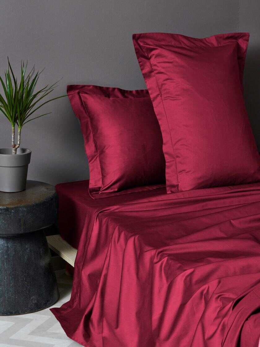 Σετ Υπέρδιπλα Σεντόνια 240x270 LUXE SATEEN HS RED