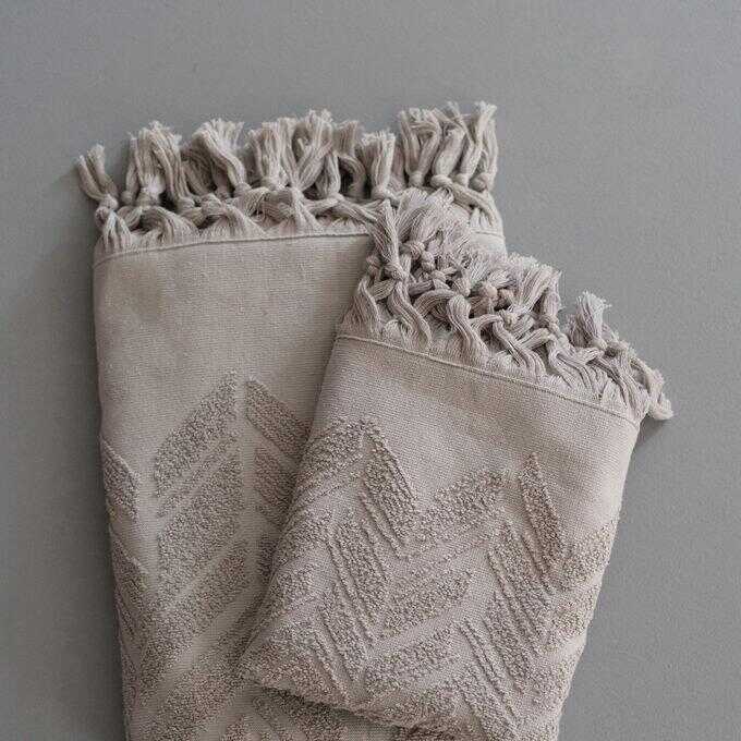 Πετσέτα Προσώπου Towels Collection 50x90 NARIA SILVER