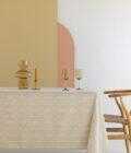 Τραπεζομαντηλο Αλεκιαστο Formal Dinner 175x160 LUPO BEIGE