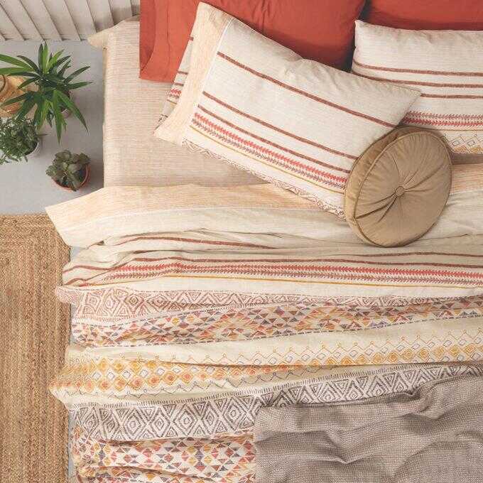 Σετ Υπέρδιπλα Σεντόνια Coordinabile 240x260 CB2074 Χωρίς Λάστιχο