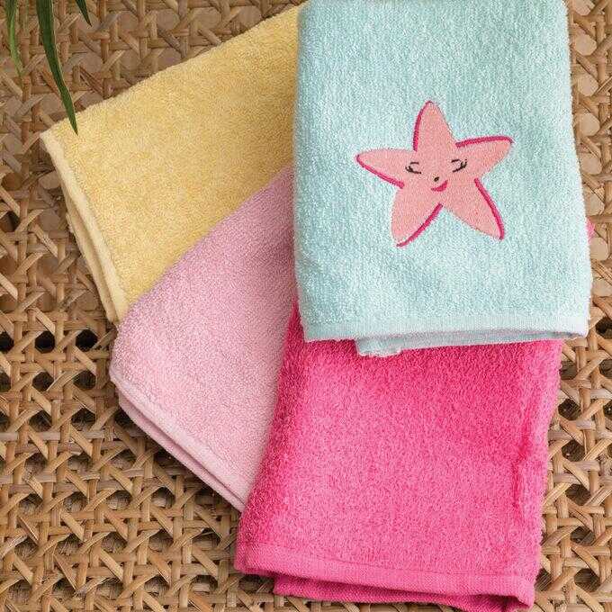 Σετ 4 Πετσετάκια Μπανιου Kids Bath 40x60 STARFISH